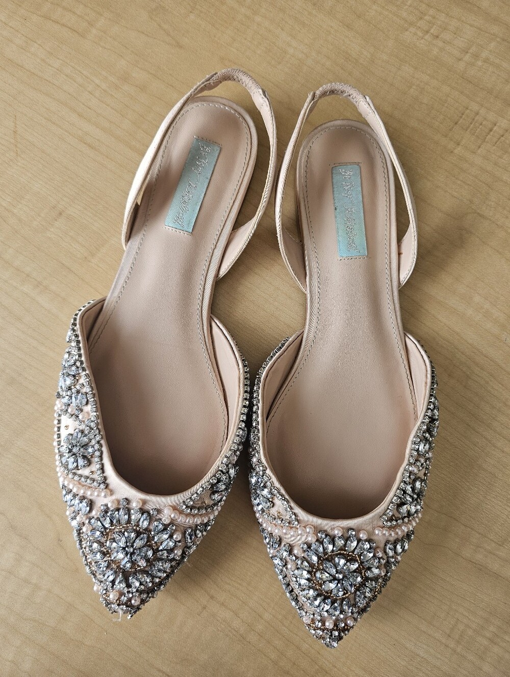 Blue By Betsey Johnson SB-Molly Flats Sz 8.5